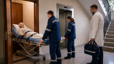 Транспортировка больных после выписки в Апшеронске